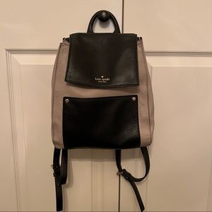 Kate Spade leather flap backpack
